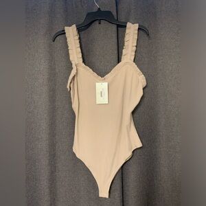 Sleeveless Ruffled Body Suit